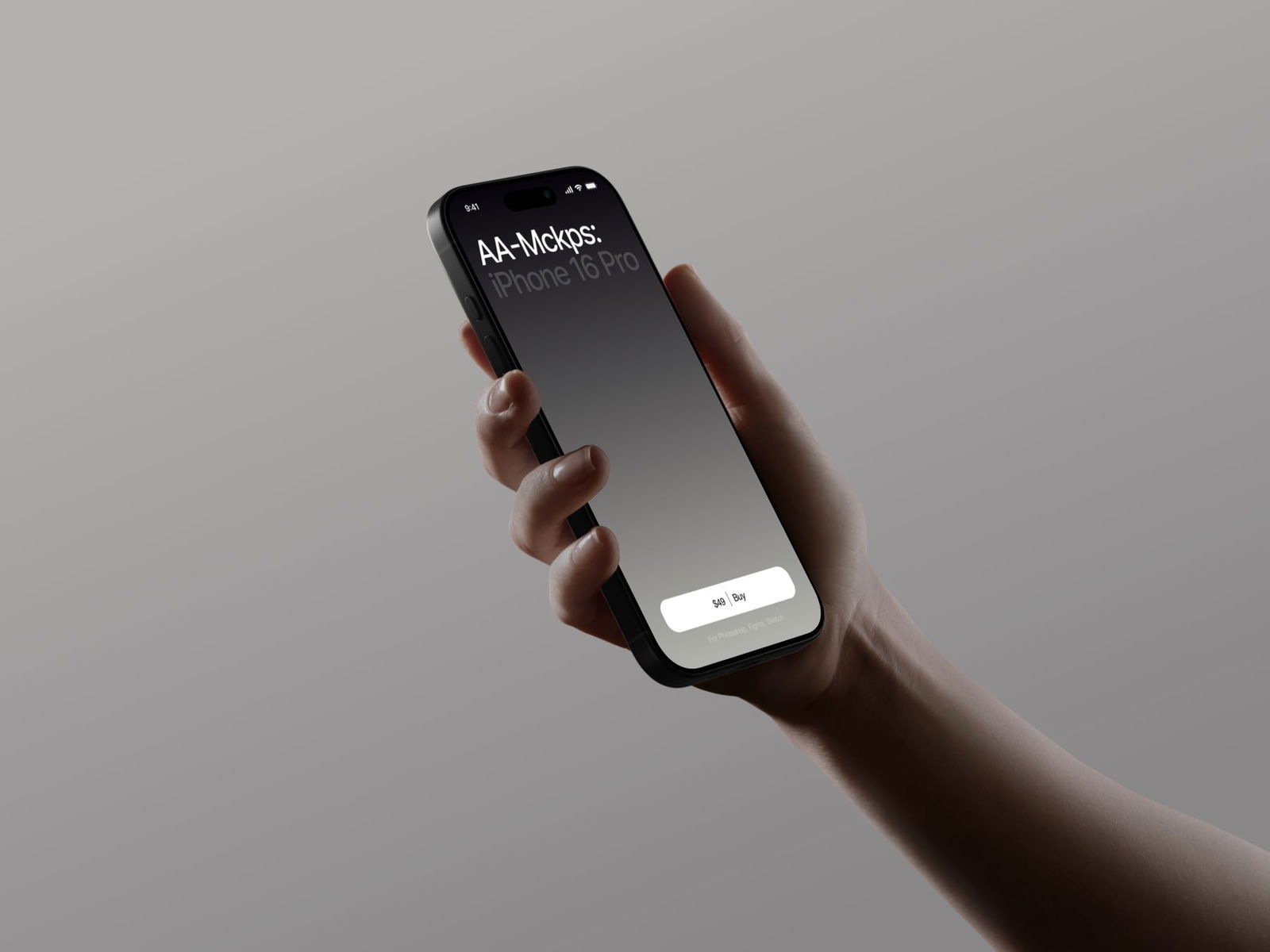AA-Mockups: iPhone 16 Pro Premium collection of high-resolution mockups