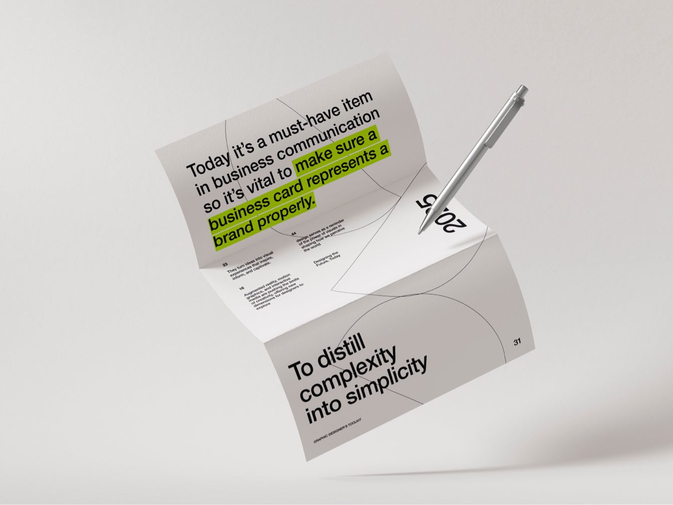 Vidde Highly customizable print mockup set